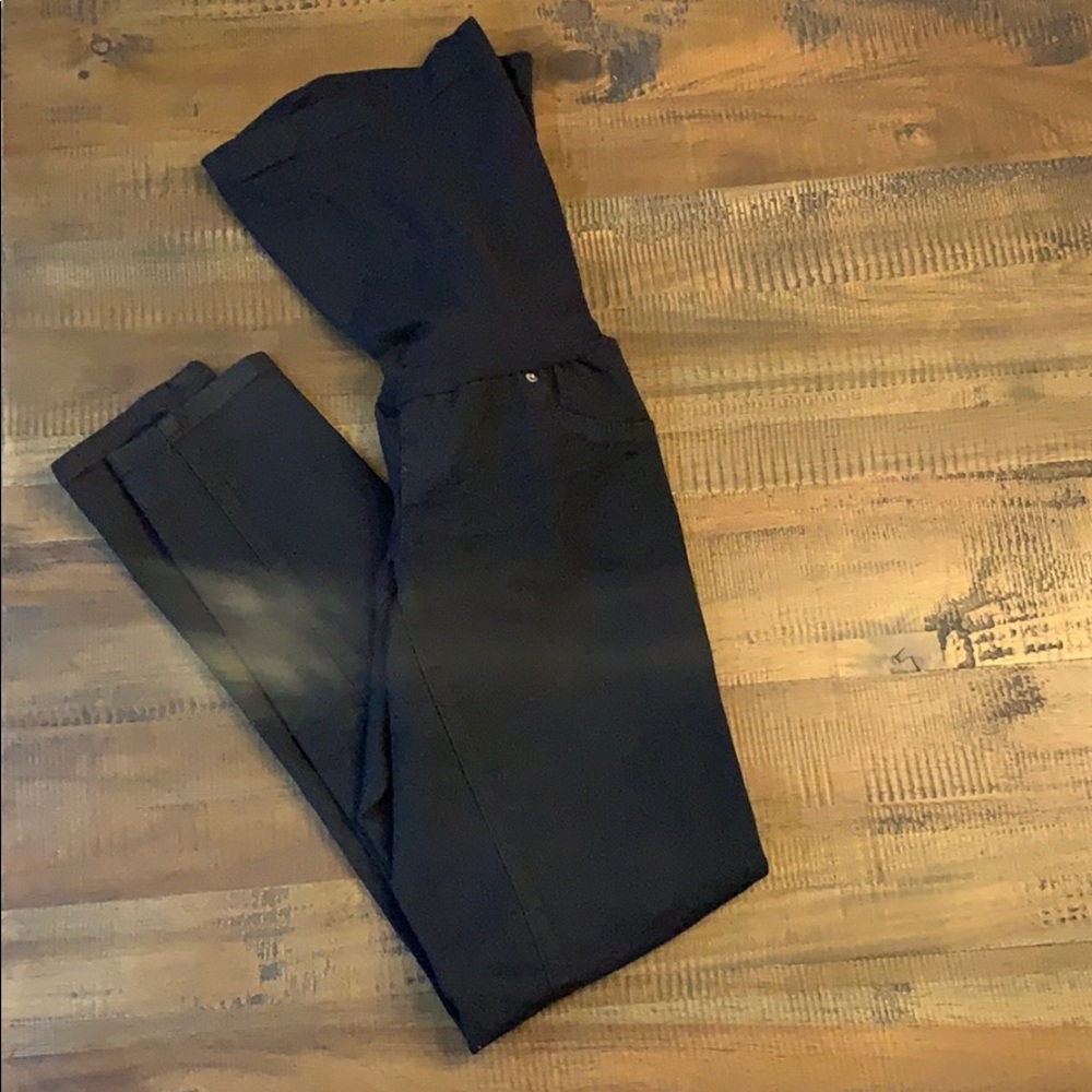 Black Fashion Nova Maternity Skinny Jeans Size M